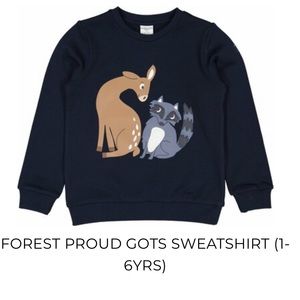 Polarn O Pyret sweatshirt GOTS 2-3 yrs old